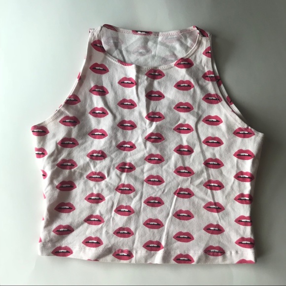 American Apparel Tops - Fun crop top